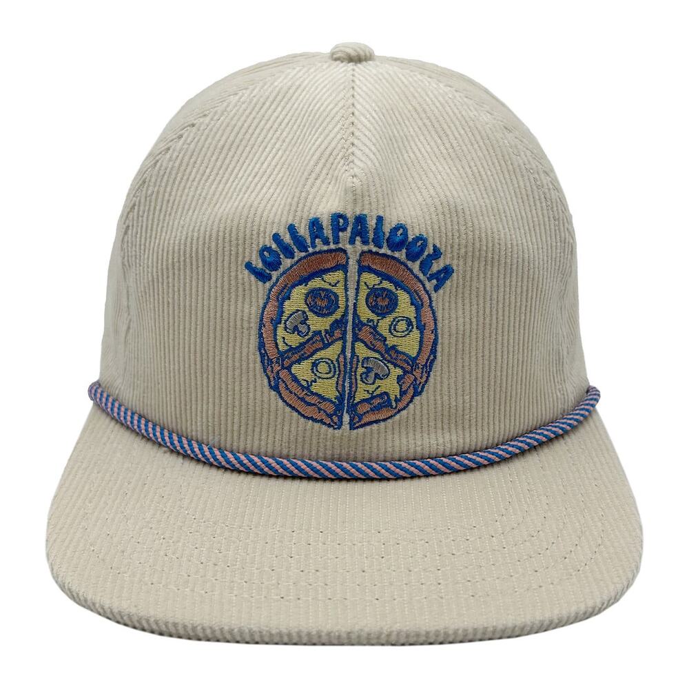 Lollapalooza Pizza Corduroy Rope Hat